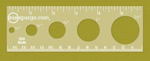 Sue Spargo: CIRCLE RULER: CREATIVE STITCHING TOOLS