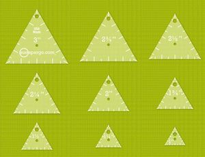 Sue Spargo: Triangles Easy Templates - Sue Spargo