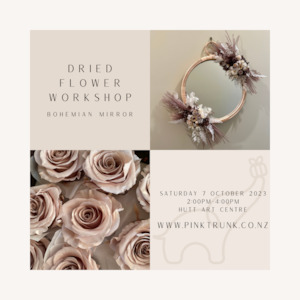 Products: Workshop - Dried Flower Mirror