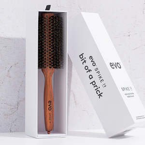 Evo: spike 28mm nylon pin bristle radial brush