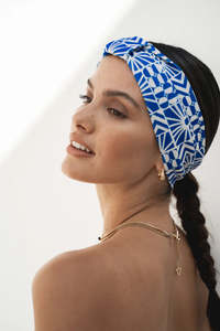 Louvelle Wear - SERAPHINE Headband In Mediterranean Sun