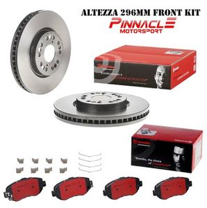 Brembo Front Brake Pad and Brake Disc / Rotor Kit - Toyota Aristo Altezza Chaser&hellip;