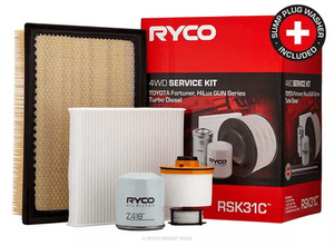 Ryco 4WD Service Kit / Toyota Hilux 2015-2024 / Fortuner 2015-2024