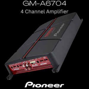 Products: Pioneer GM-A6704 4 channel amplifier - Pioneer Car Audio Rapid Radio Auckland