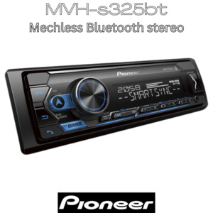 Pioneer MVH-S325BT mechless bluetooth car stereo - Pioneer Car Audio Rapid Radio Auckland