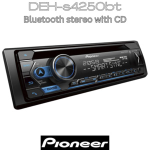 Products: Pioneer DEH-s4250BT CD head unit - Pioneer Car Audio Rapid Radio Auckland