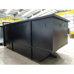 Products: PGB15.0M Steel Gantry Bin (With Rear Doors)