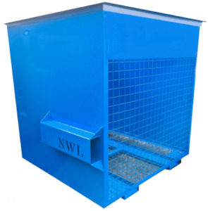 Front Load Bins: PCB - 5.0M (Mesh) Painted - FEL Cages