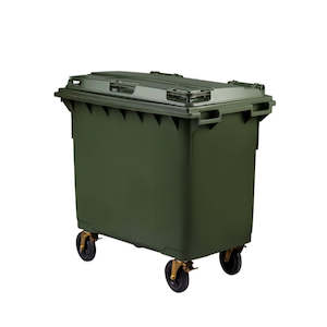 Wheelie Bins: MGB1100 Plastic Wheelie Bin 1100L