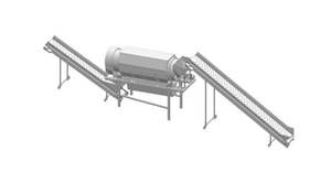 Washing Plants: Genox TD1540 - Trommel Separation Screen