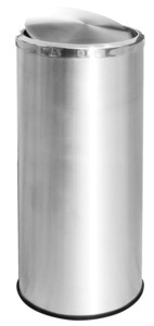 Stainless Steel Bins: Stainless Steel Swing Top 47L - RB-CD-FF