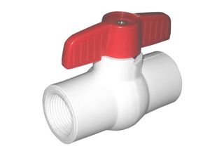 Products: PVC Ball Valve Threaded 15mm