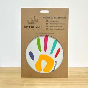 Riverland Collective: Safe Hands Car Sticker