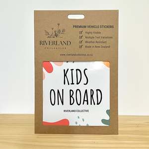 Kids On Board Sticker