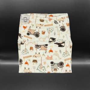 Little Butt Kind: Bamboo Cotton Preflat