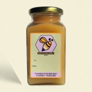 Honey: Teacher Gift - NZ Honey with Custom Label