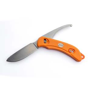 Piranhatools On Wheels Upcoming Tour: SwedBlade G6, swing blade 2 in 1, Orange skinning and gutting knife (EKA)