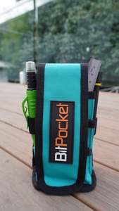 Piranhatools On Wheels Upcoming Tour: The original BitPocket clip "Aqua" (BP)