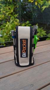 Piranhatools On Wheels Upcoming Tour: The original BitPocket clip "Tan" (BP)