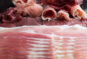 Products: Prosciutto (80g) piriesbutchery
