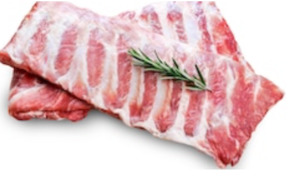 Products: NZ Free Farmed Pork Spare Ribs (1kg) piriesbutchery