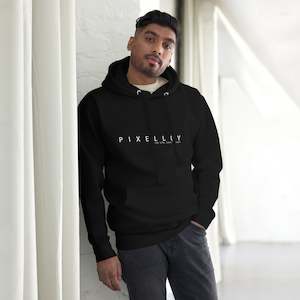 Frontpage: Mens Pixellly Hoodie - Live Life, Love Yourself