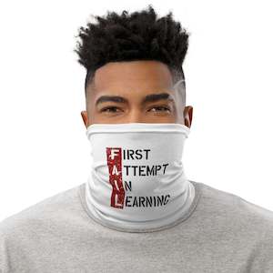Frontpage: Mens FAIL Neck Gaiter
