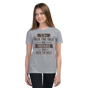Girls Talk The Talk Short Sleeve T-Shirt