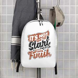 Backpacks: It’s Not How You Start But How You Finish Backpack
