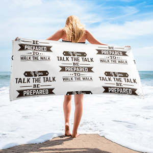 Accessories: If You Talk The Talk Towel