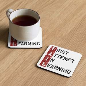 Coasters: Coaster - FAIL - First Attempt In Learning