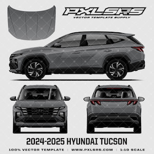 Products: 2024-2025 Hyundai Tucson 'Vector' Template