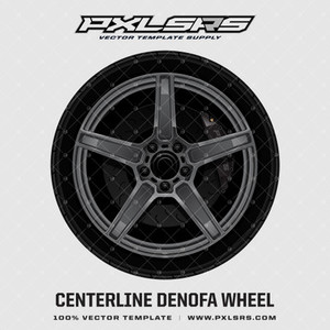 Centerline Drift Wheel 'Premium' Vector Wheel