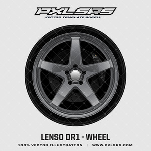 Lenso D1R 'Premium' Vector Wheel