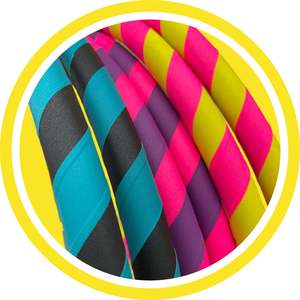 Beginner Hula Hoops: 2-Colour Beginner Hula Hoop