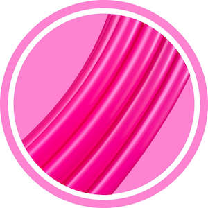 Hot Pink Polypro Hula Hoop