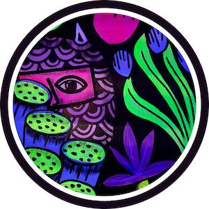 Glow-in-the-dark Polypro Hula Hoop