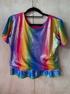 Rainbow Sparkle Top 🌈