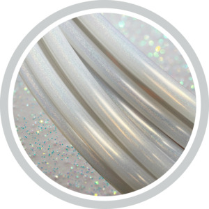 Intermediate Polypro Hula Hoops: Unicorn Sparkle UV Polypro Hula Hoop