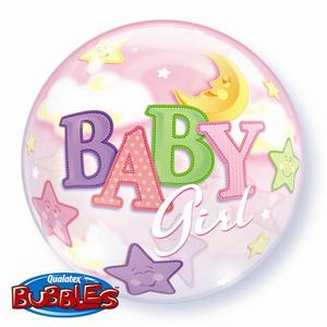 Baby Girl Bubble balloon - Pixie Party Boutique