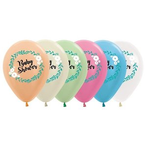 Baby Shower balloons 6pk - Pixie Party Boutique