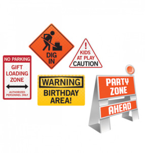 Products: Big Dig Construction Decorating Kit - Pixie Party Boutique
