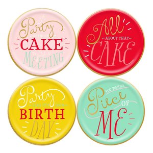 Products: Hip Hip Hooray cake plates - Pixie Party Boutique