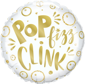 Products: Pop Fizz Clink foil balloon - Pixie Party Boutique