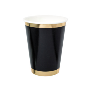 Posh Noir Cups - Pixie Party Boutique
