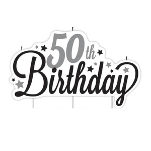 Products: 50th Birthday Candle - Pixie Party Boutique