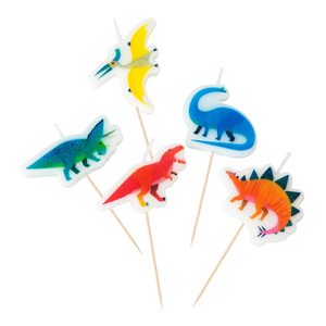 Dinosaur Candles - Pixie Party Boutique