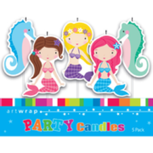 Products: Mermaid candles - Pixie Party Boutique