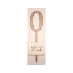 Products: 0 Wooden number cake topper - Pixie Party Boutique