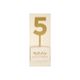 5 Gold number cake topper - Pixie Party Boutique
